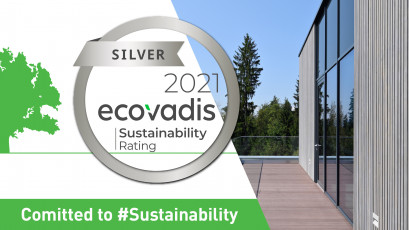 Trimo sustainability work awarded the EcoVadis Silver rating