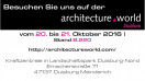 Trimo auf architecture world in Duisburg