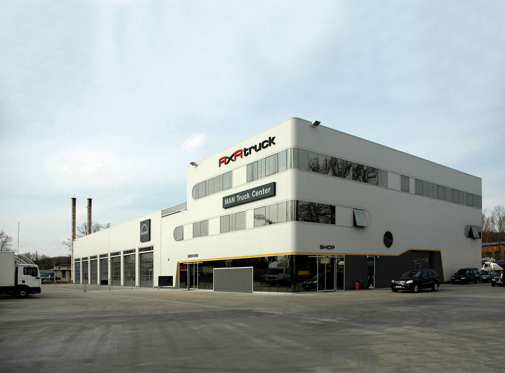 New Technical and Service Park of Trucks in Ostrava